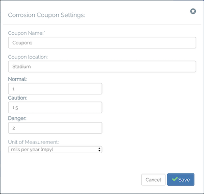 Coupon Settings